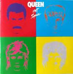 Queen – Hot Space cover art